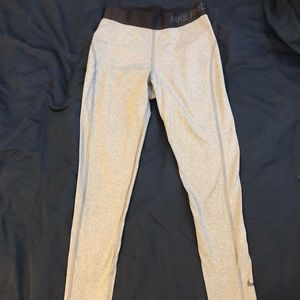 Women’s Grey Nike Pro Leggings
